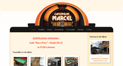 Desktop Screenshot of cafespelenmarcel.be